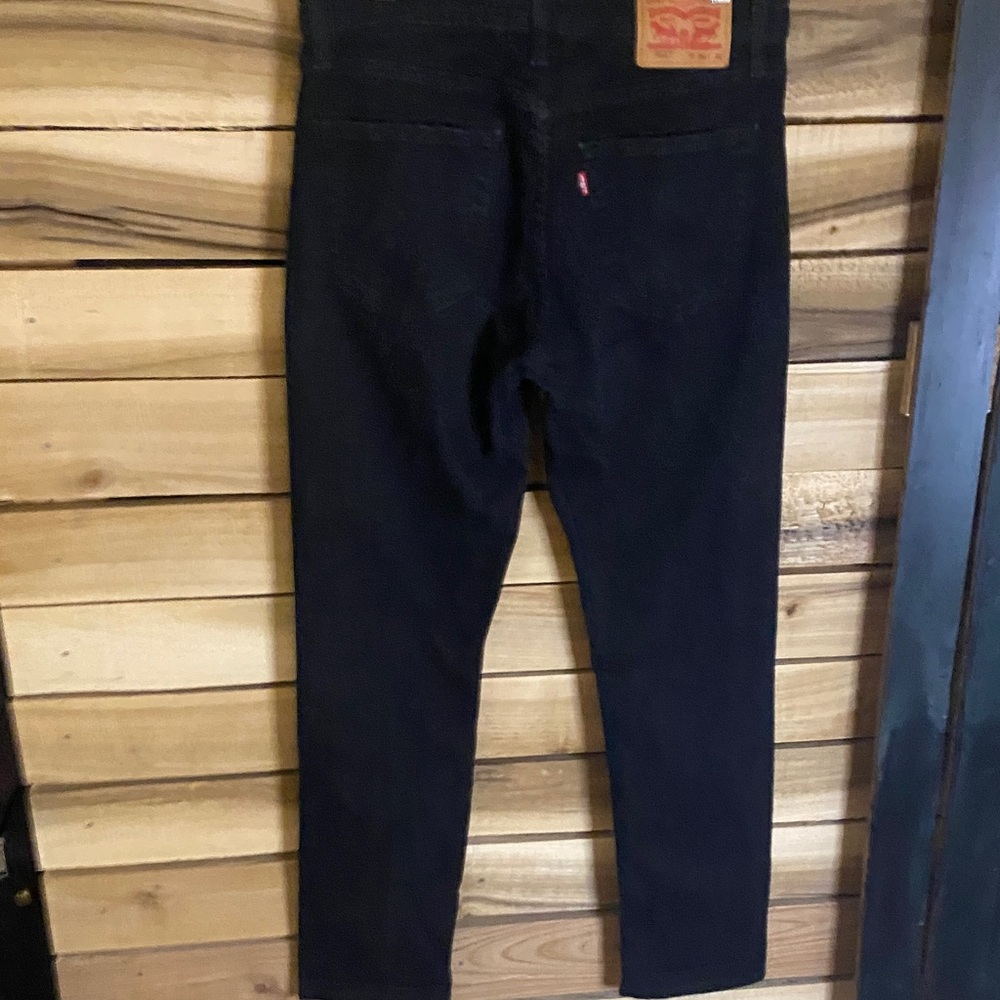 Levi’s 511 black Denim slim fit Jeans size 34x32 red tab - Picture 3 of 5